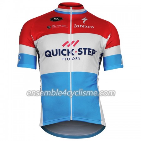 Maillot Cyclisme 2018 Quick-Step Floors Championnats du Luxembourg